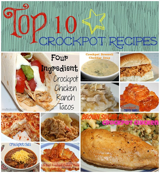 Quick, Easy and Tasty: My Top 10 Crockpot Recipes / myfindsonline.com