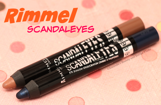 Rimmel Scandaleyes Holiday 2014 Limited Edition Eye Shadow Sticks