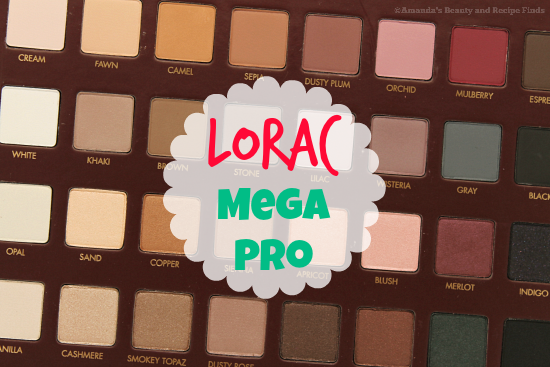 Lorac Mega Pro Eyeshadow Palette