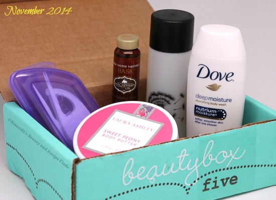 Beauty Box 5: November 2014