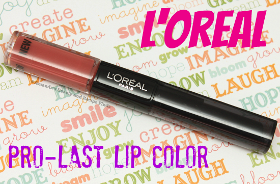 L'Oreal Infallible Pro-Last Lip Color: Everlasting Caramel