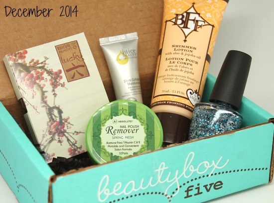 Beauty Box 5: December 2014
