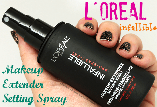 L'Oreal Infallible Pro-Spray & Set Makeup Extender Setting Spray