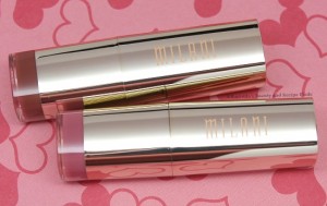 Milani Moisture Matte Lipsticks: Matte Naked & Matte Blissful