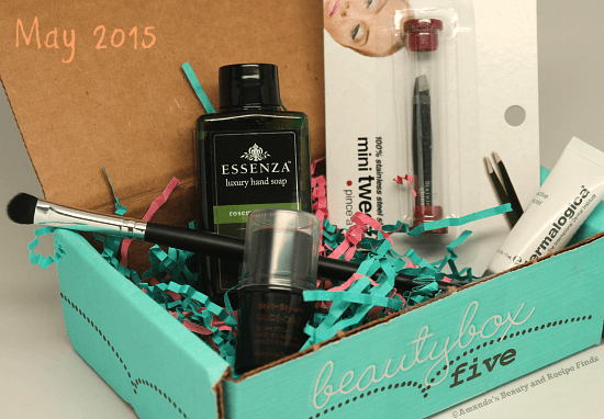 Beauty Box 5: May 2015