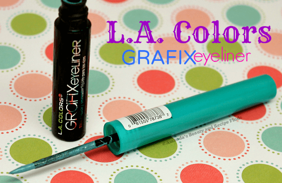 LA Colors Grafix Teal Liquid Eyeliner
