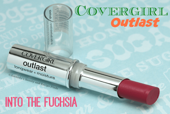 Into The Fuchsia: Covergirl Outlast Longwear Moisture Lipstick