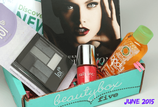 Beauty Box 5: June 2015