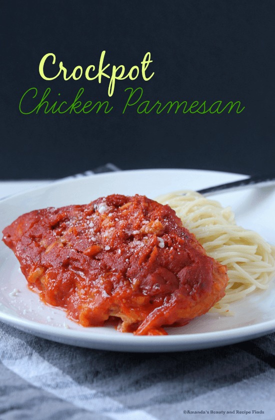 Crockpot Chicken Parmesan Recipe / myfindsonline.com