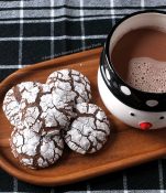 Brownie Crinkle Cookies