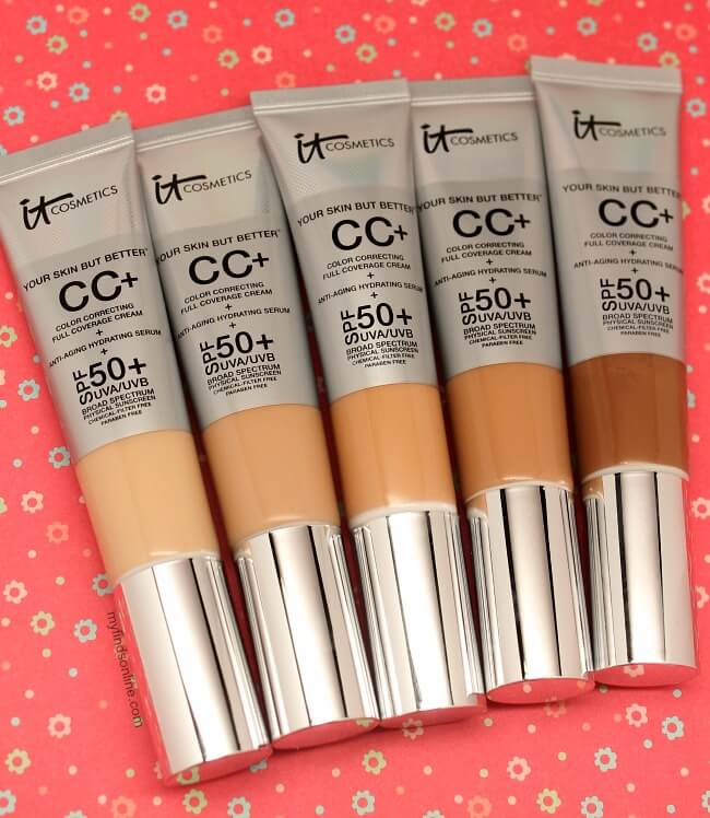 It Cosmetics Your Skin But Better CC Cream Pics and Swatches / myfindsonline.com