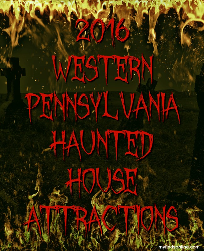 Pittsburgh (Western Pennsylvania) Haunted Houses 2016 / myfindsonline.com