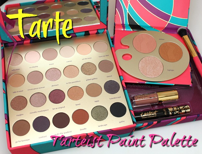Tarte Tarteist Paint Palette Holiday 2016 Collector's Set / myfindsonline.com