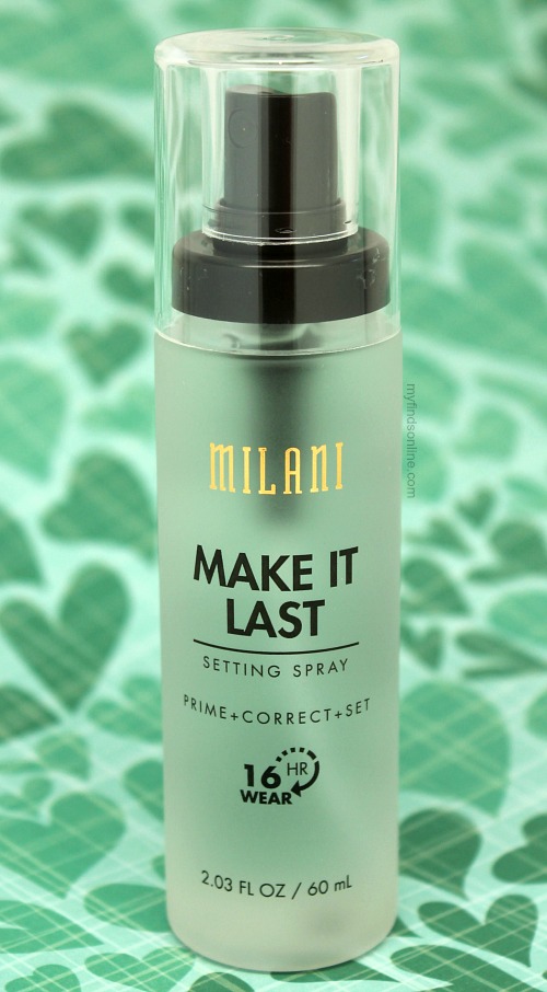 Milani Make It Last Makeup Setting Spray / myfindsonline.com