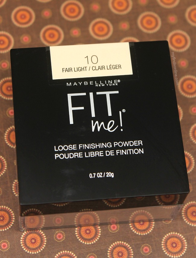 Maybelline Fit Me! Loose Finishing Powder Pics and Review / myfindsonline.com