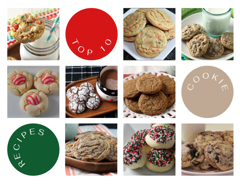 Top 10 Cookie Recipes